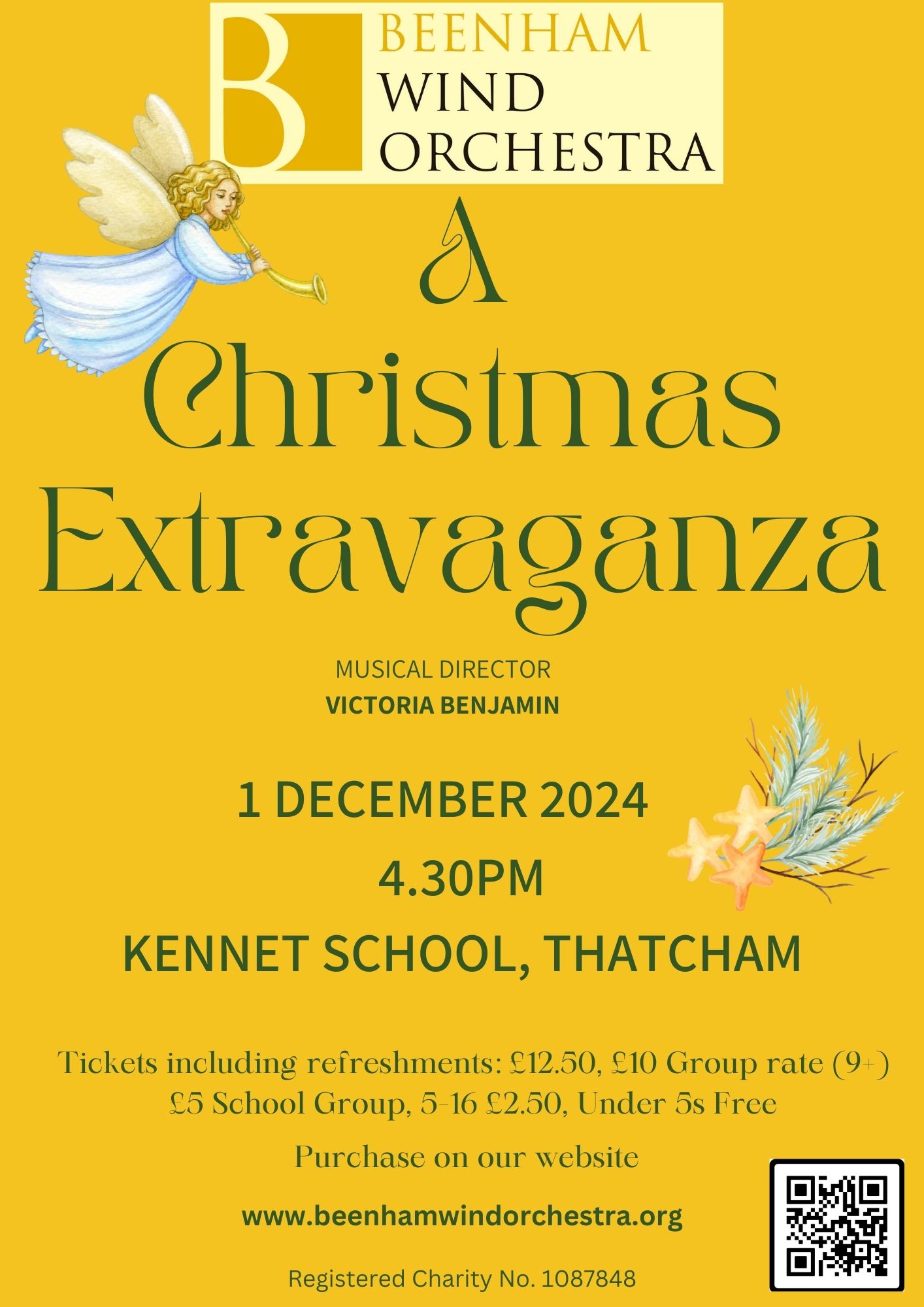 A Christmas Extravaganza A Christmas Extravaganza, 1 December 2024 at 4.30pm