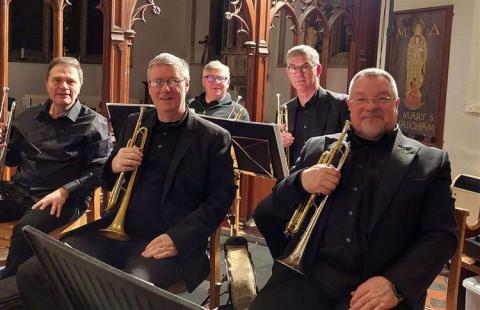 Trumpet section