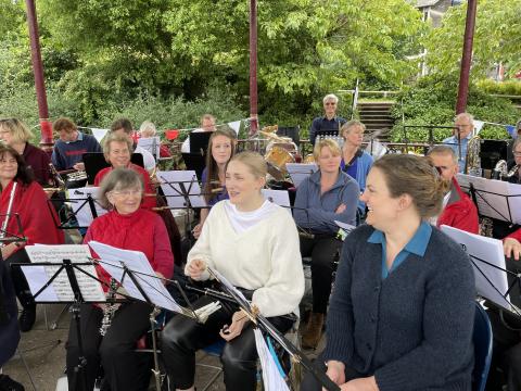 BWO at Newbury bandstand - Jubilee 2022