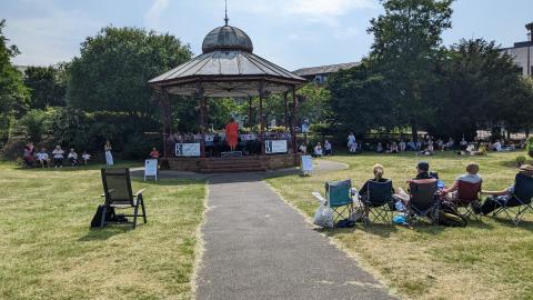 BWO at Newbury bandstand 2023