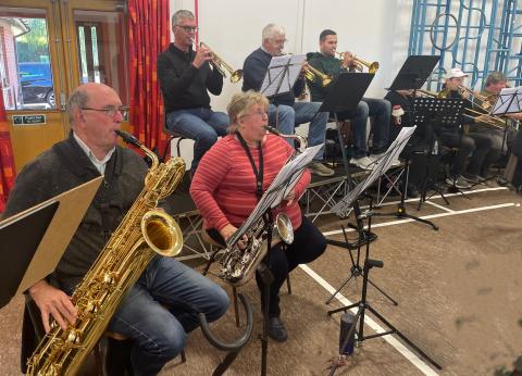 Saxophones and Trumpets (Workshop day)